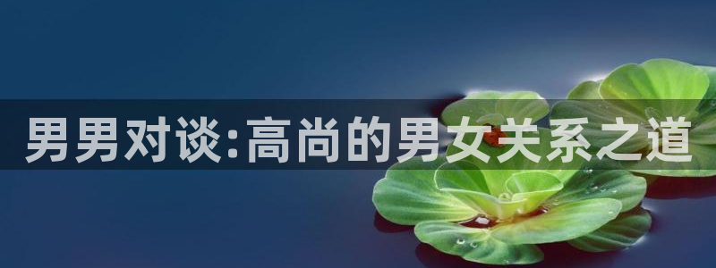 虫虫总动员动画片全集：男男对谈:高尚的男女关系之道